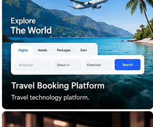 Travel Booking Platform project